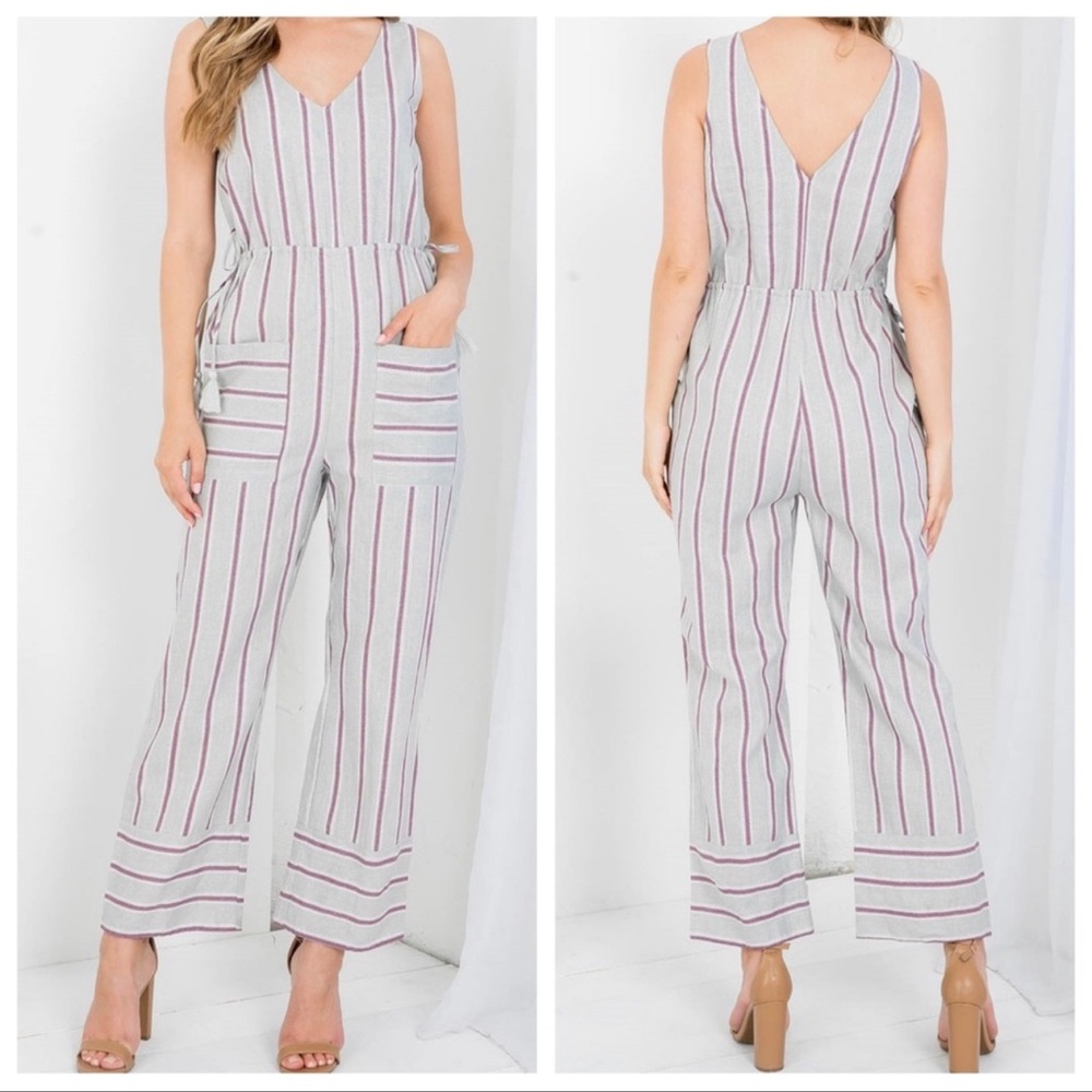 CHIC WIDE
LEG JUMPSUITS